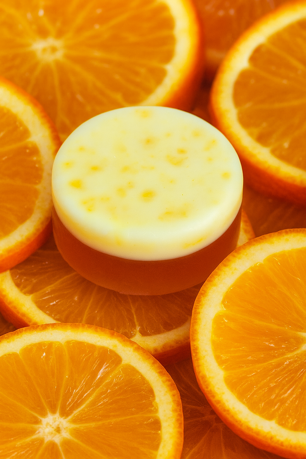 Jabón Naranja Círculo Artesanal | Hecho a Mano