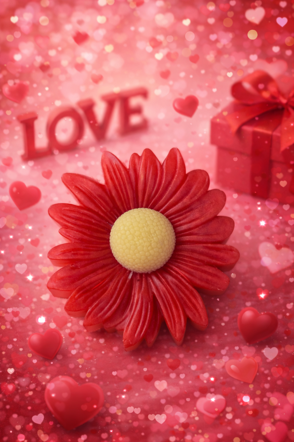 Jabón Artesanal Margaritas – Aromas Dulces (Fresa, Chocolate o Coco y Vainilla)