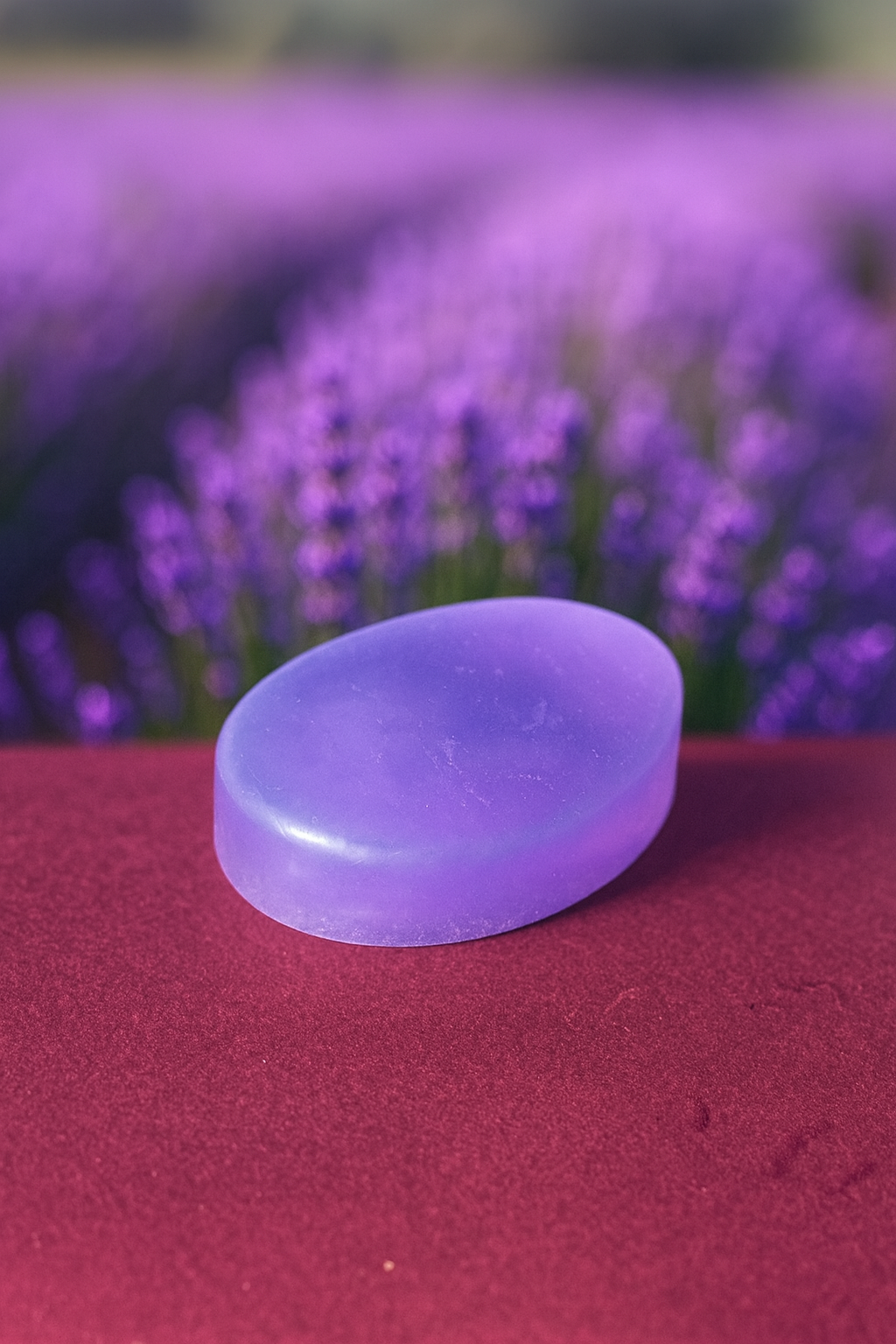 Jabón Ovalado Lavanda Artesanal | Hecho a Mano
