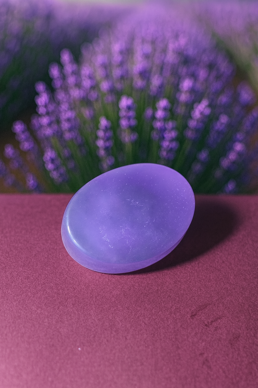 Jabón Ovalado Lavanda Artesanal | Hecho a Mano