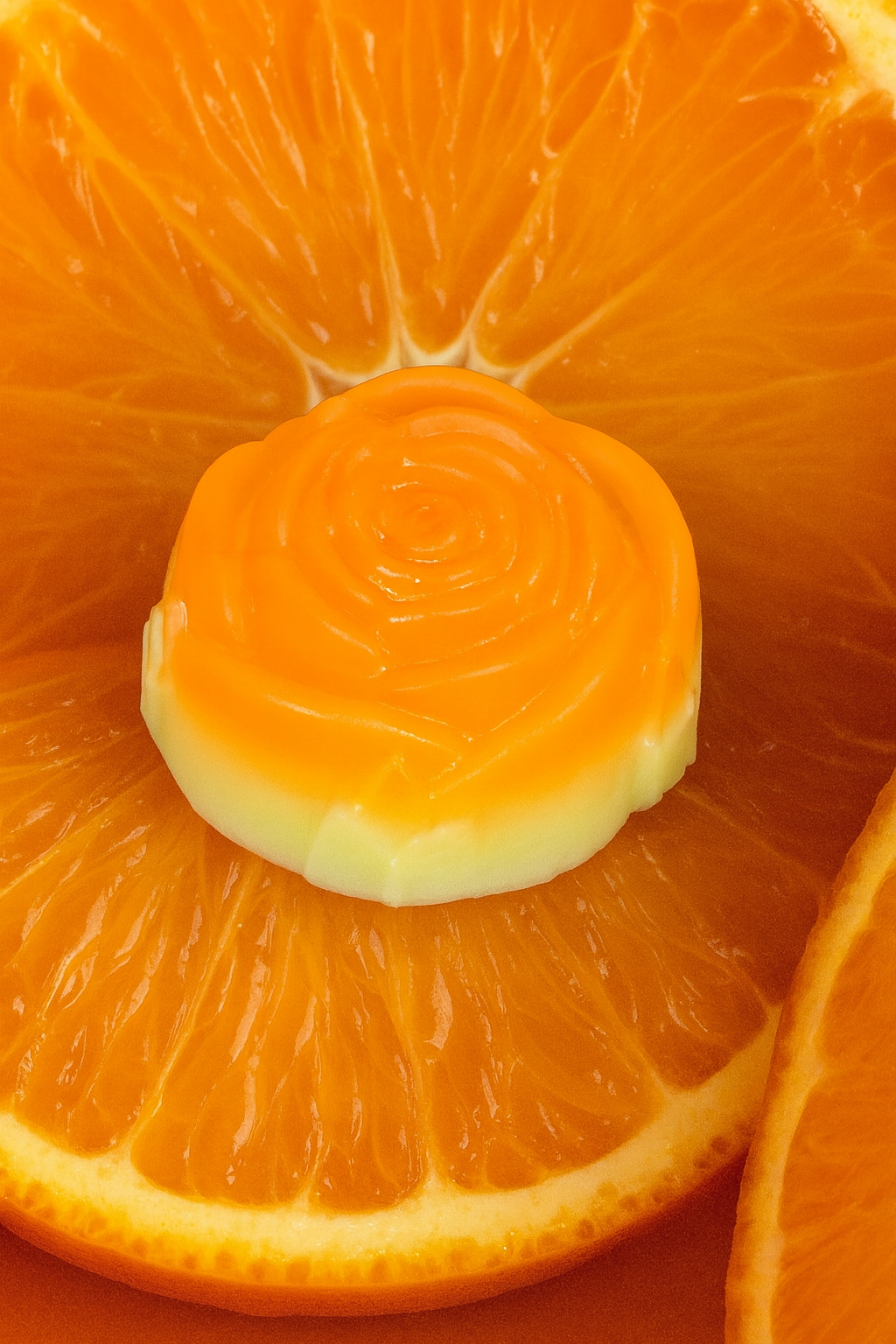 Jabón de Naranja Rosa Artesanal | Hecho a Mano